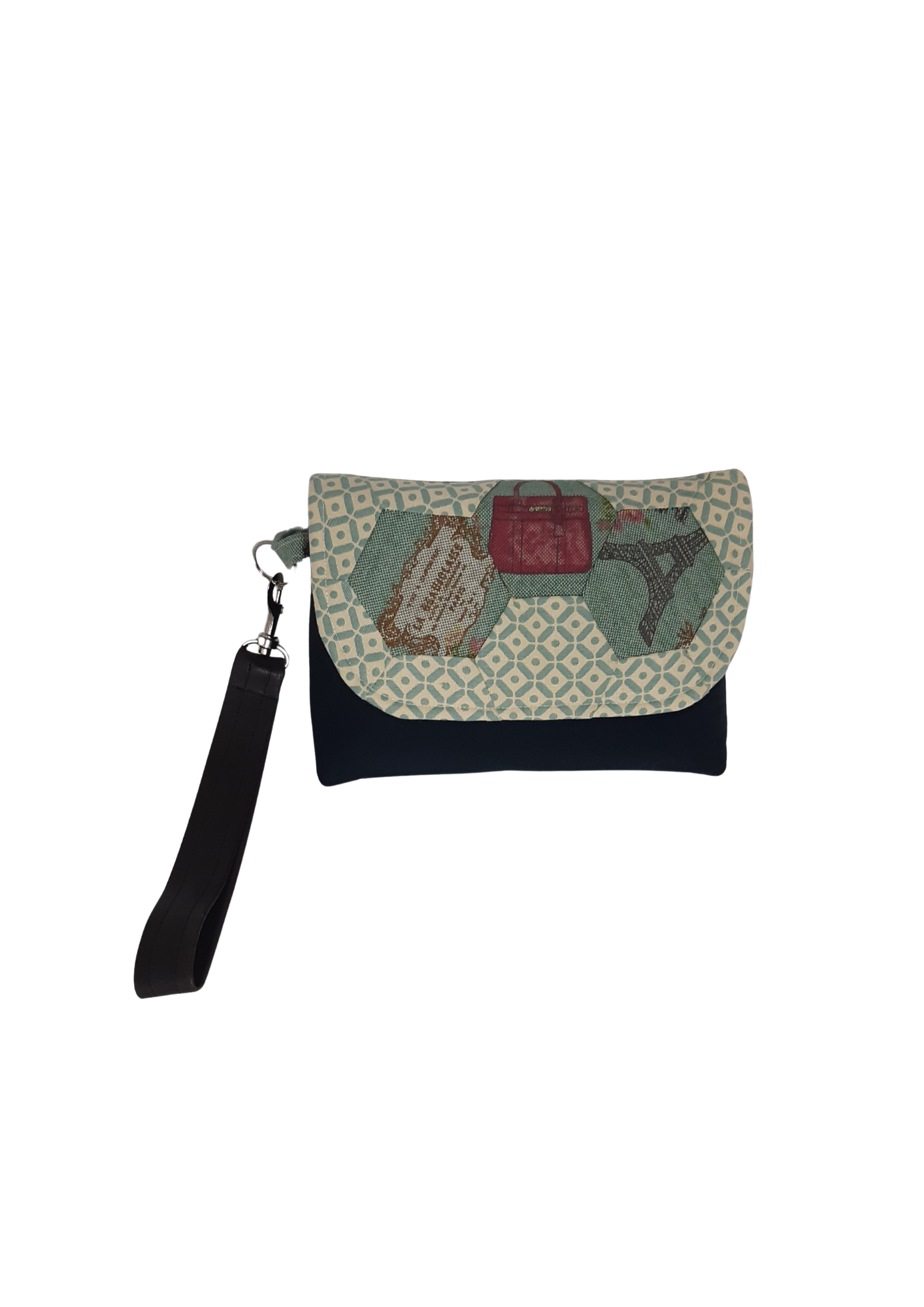 Earthy Patch Clutch Bags