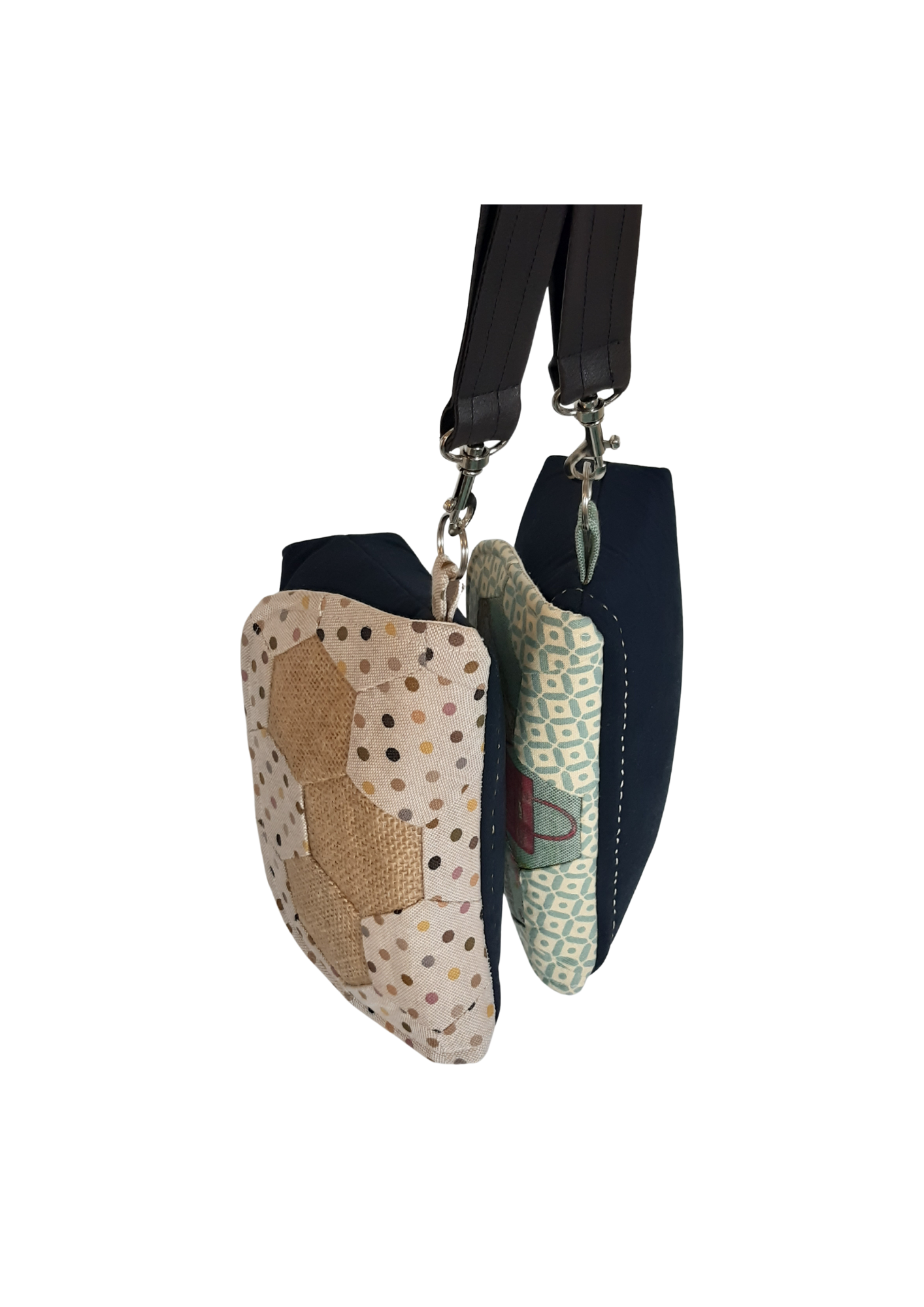 Earthy Patch Clutch Bags