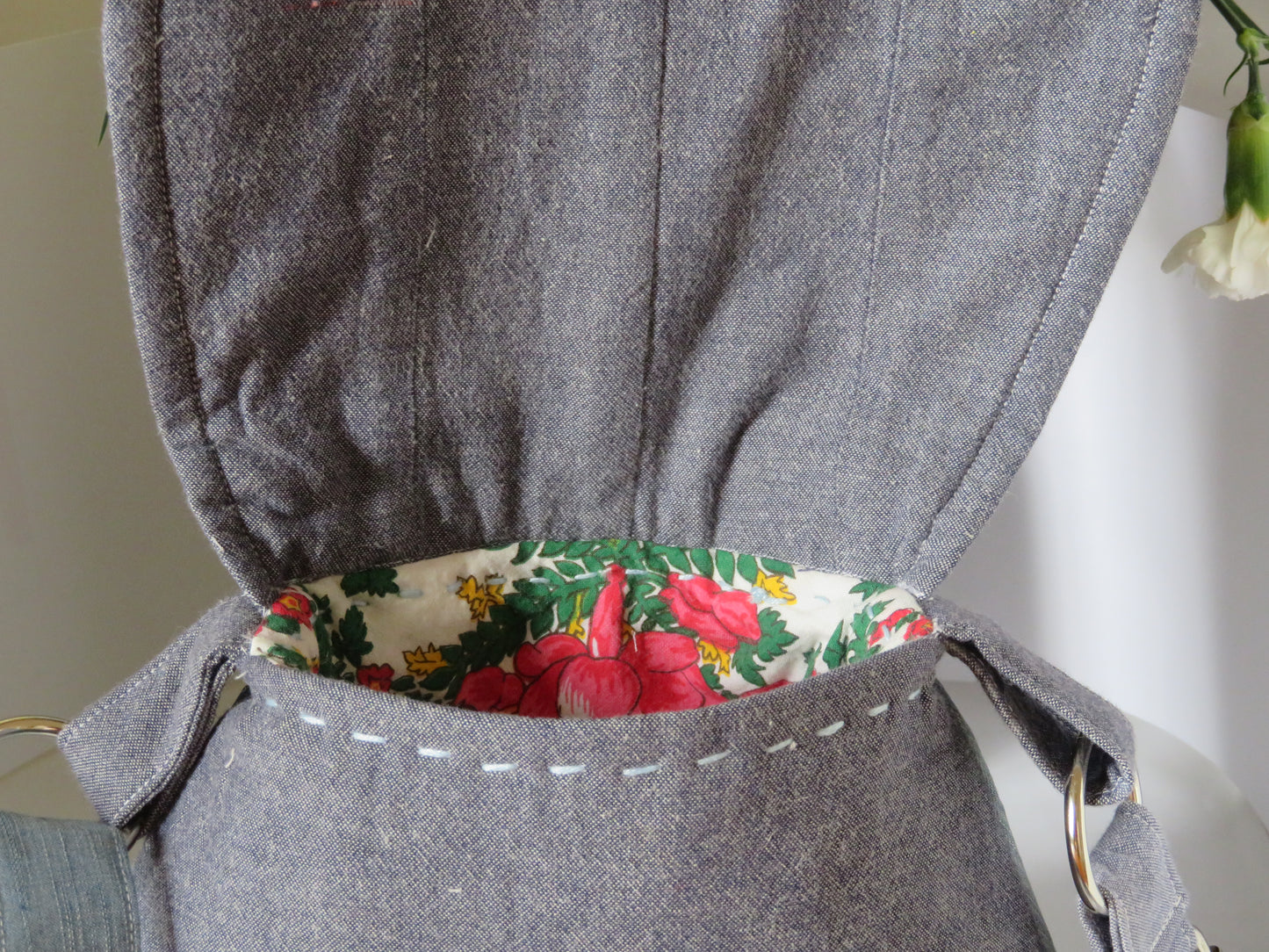 Cross Body Denim Bag