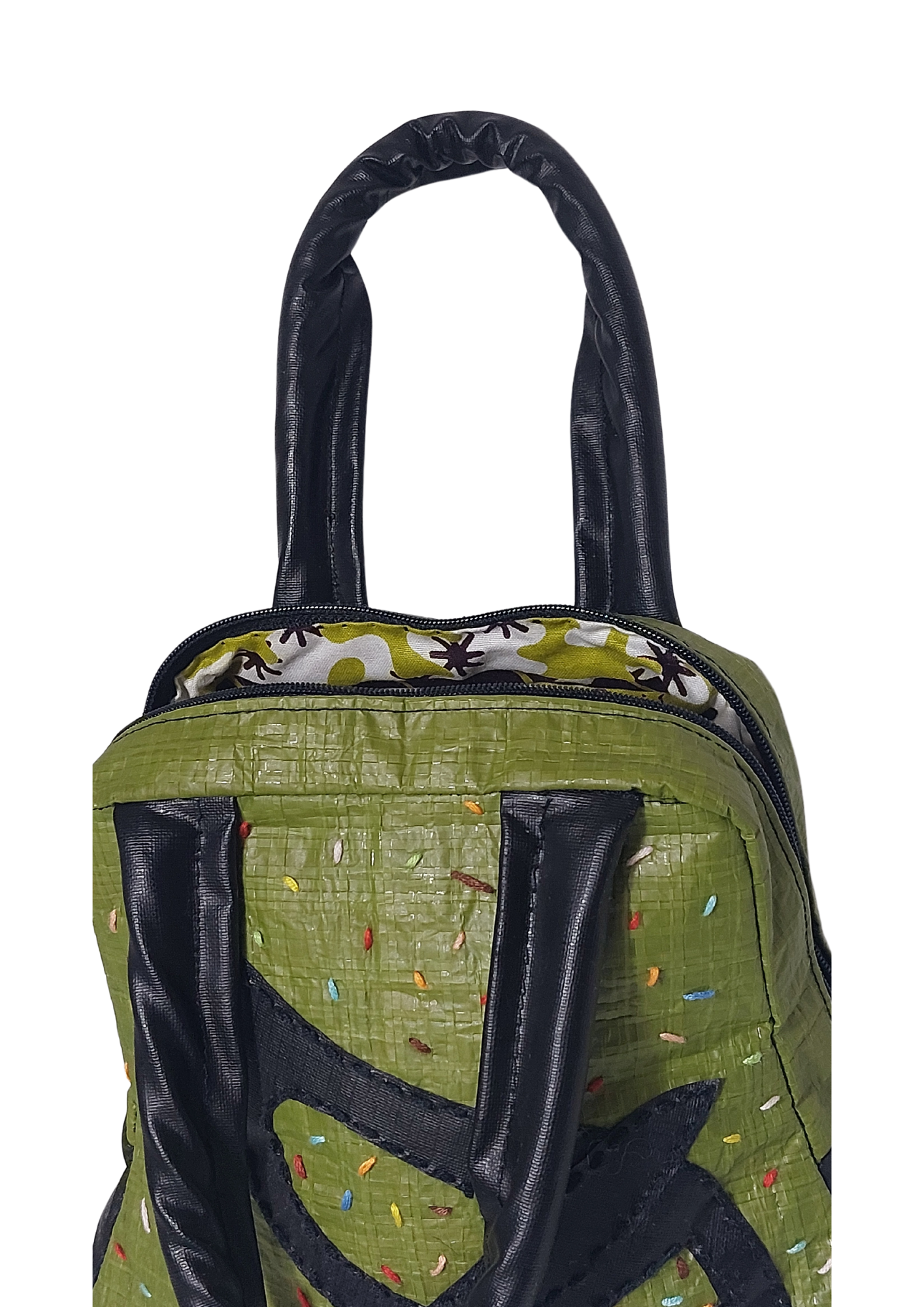 Courage – Emerald Green Handmade Bag