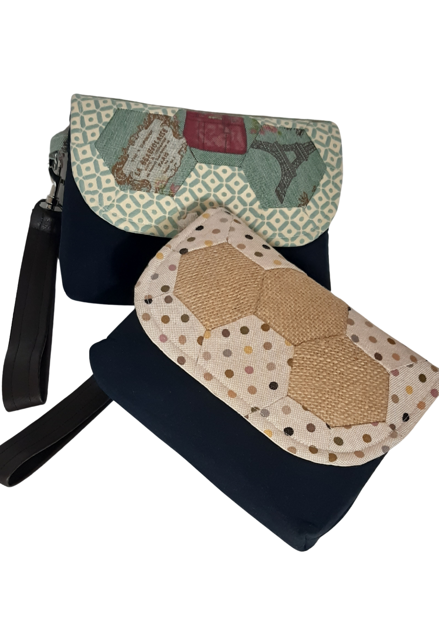 Earthy Patch Clutch Bags