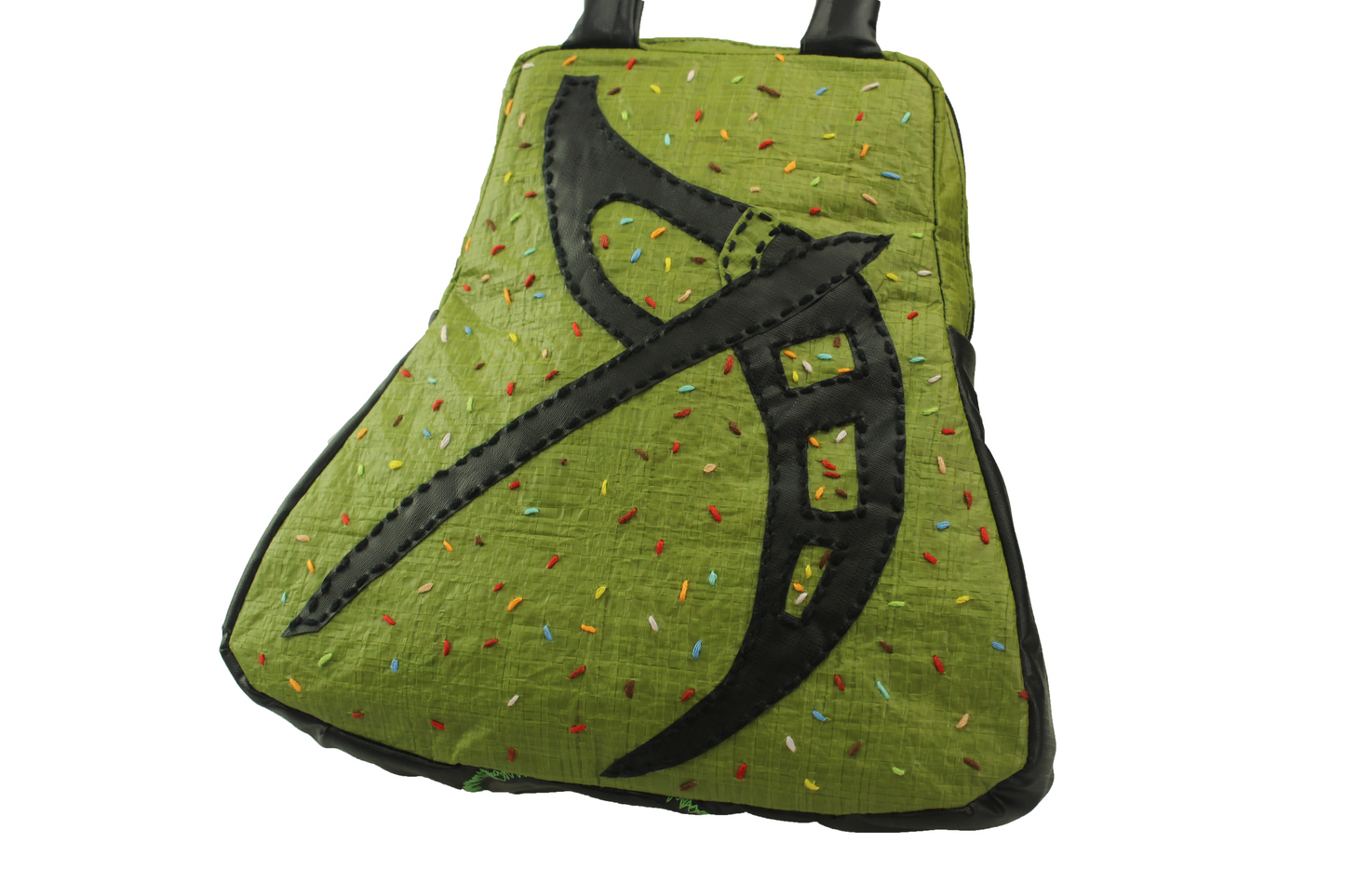 Courage – Emerald Green Handmade Bag