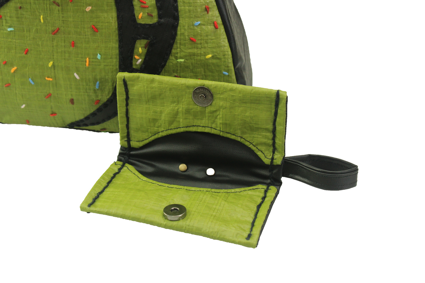 Courage – Emerald Green Handmade Bag