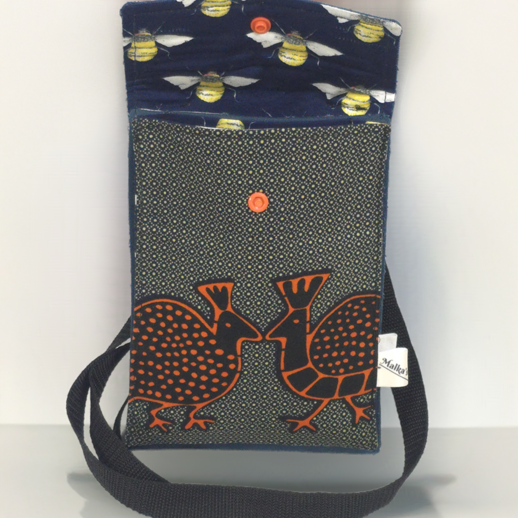 Adjustable Phone Bag – Detachable Strap, Flap Closure