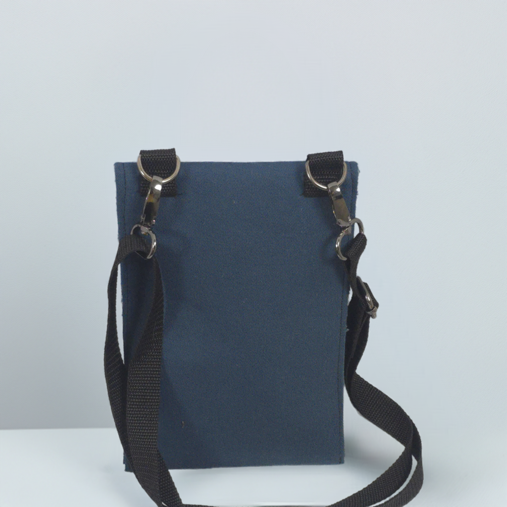 Adjustable Phone Bag – Detachable Strap, Flap Closure