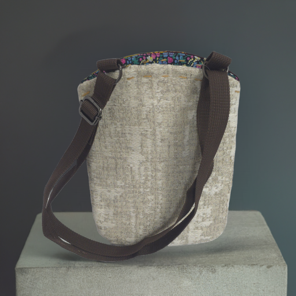 Handmade Phone Bag Sustainable & Stylish/Yellow