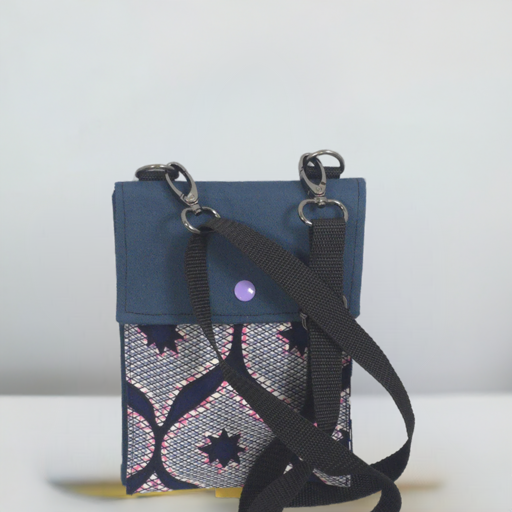 Adjustable Phone Bag – Detachable Strap, Flap Closure