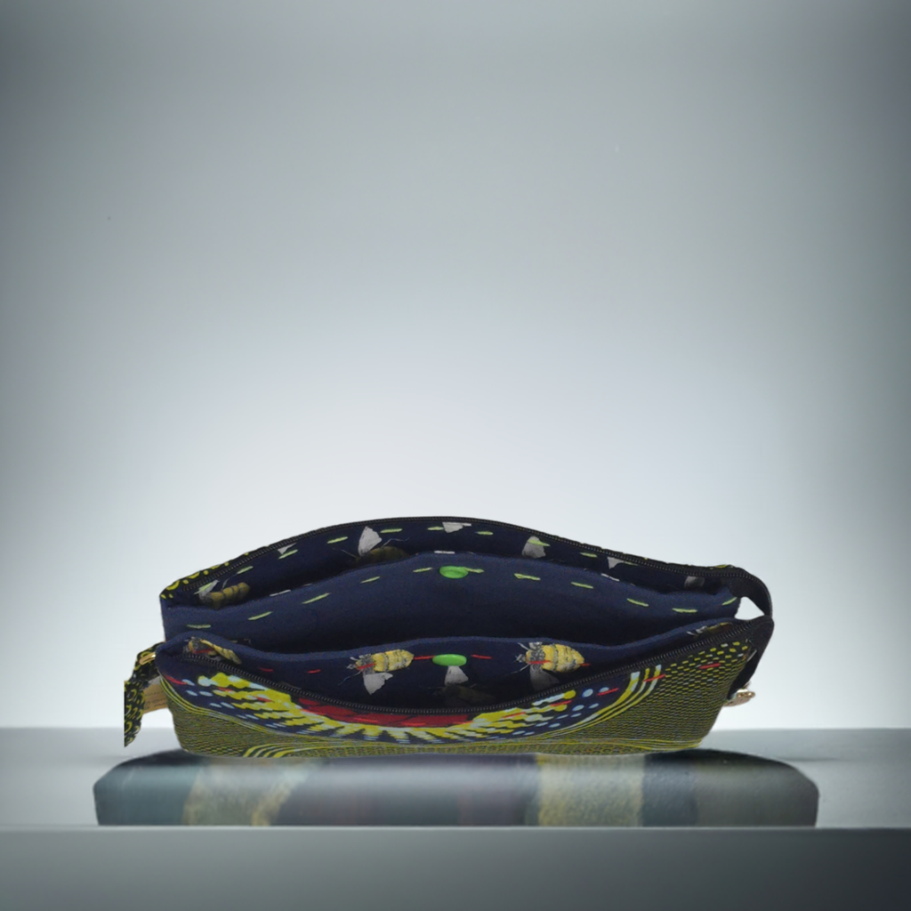 Artisan-Inspired Wristlet Clutch Bags – Handmade with Unique Prints