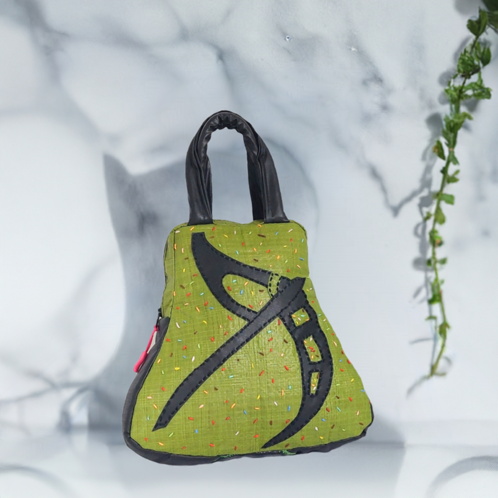 Courage – Emerald Green Handmade Bag