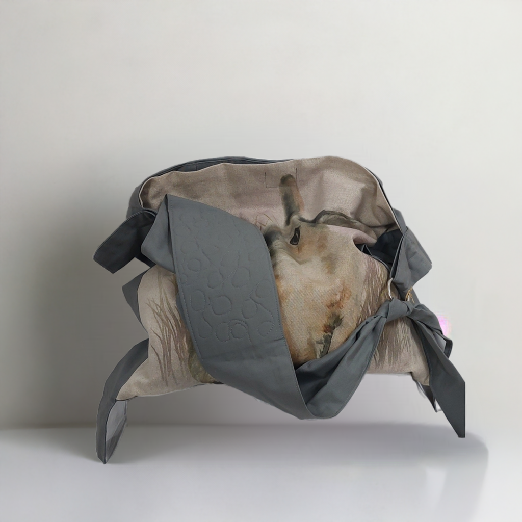 Nomad Chic Bohemian Crossbody Bag – Handmade & Stylish-Rabbit