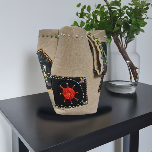 Ivy Embroidered Handbag