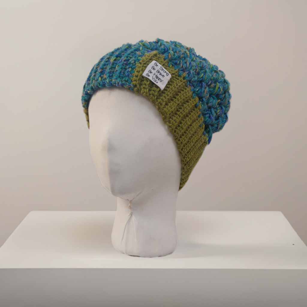 Luxurious Handmade Crochet Hat in Premium Acrylic Yarn