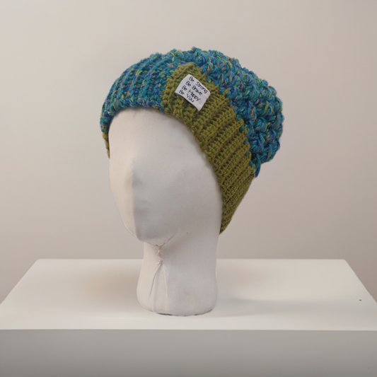 Luxurious Handmade Crochet Hat in Premium Acrylic Yarn
