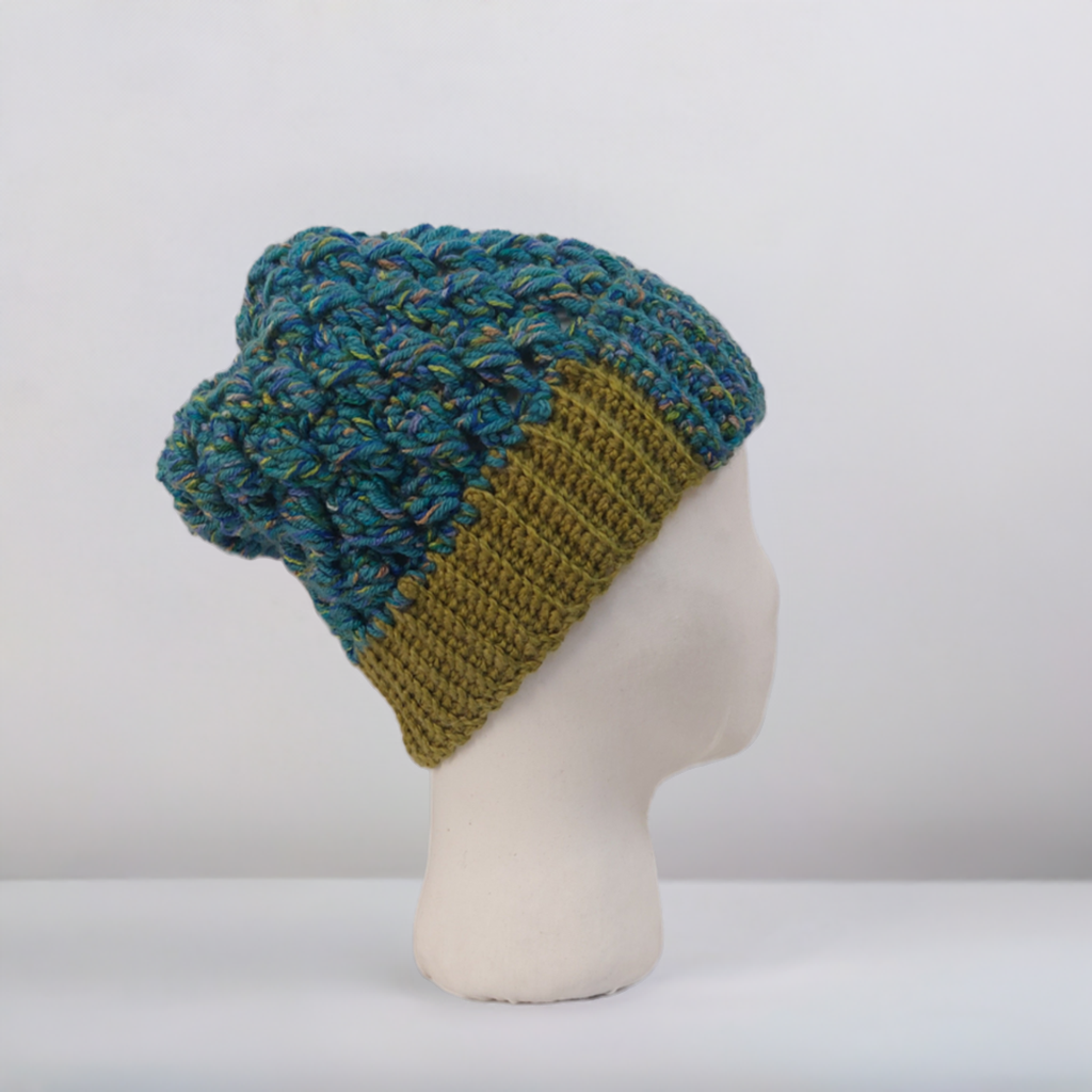 Luxurious Handmade Crochet Hat in Premium Acrylic Yarn