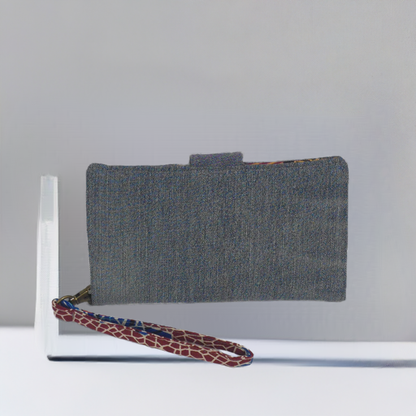 Island Ease Wristlet – One-of-a-Kind Handmade Cotton Purses
